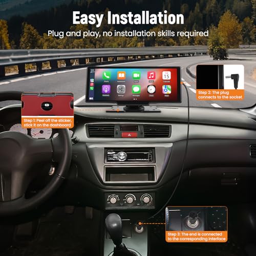 Car Stereo with Apple CarPlay & Android Auto
