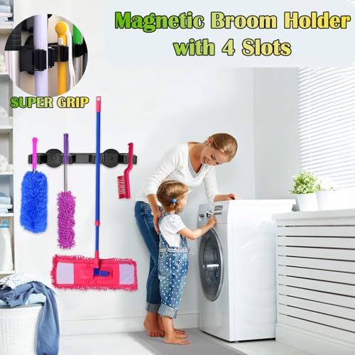 Strong Magnetic Mop Broom Holder