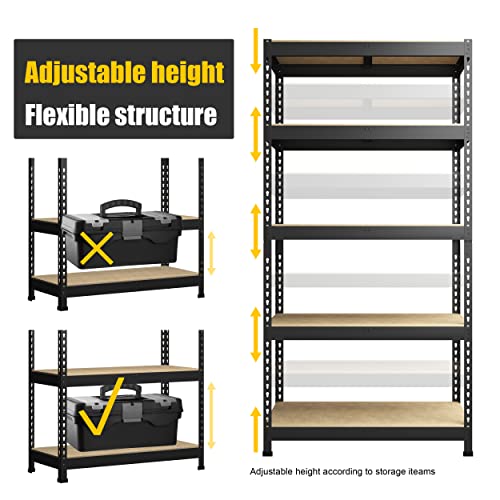 71" H Storage Shelves