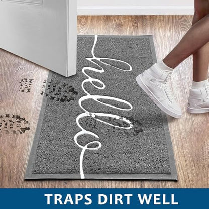 Door Mat Outside Inside Hello Doormat