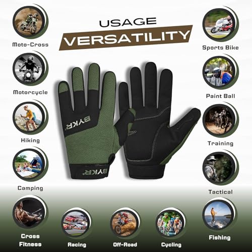 All Weather Motorcycle Gloves for Men & Women