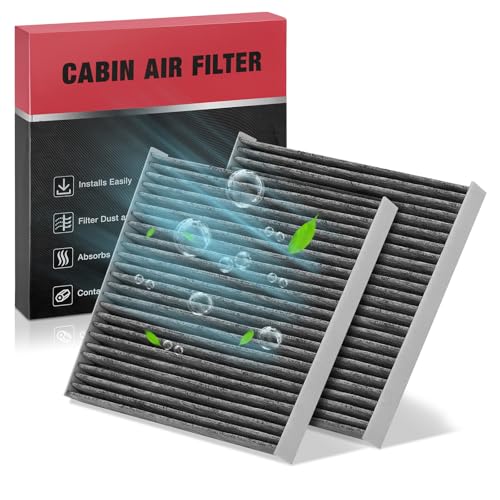 2 Pack Cabin Air Filters with Activated Carbon Compatible with Toyota Corolla