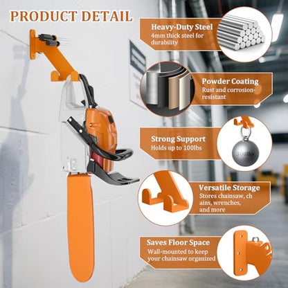 Chainsaw Hanger (2 Count)