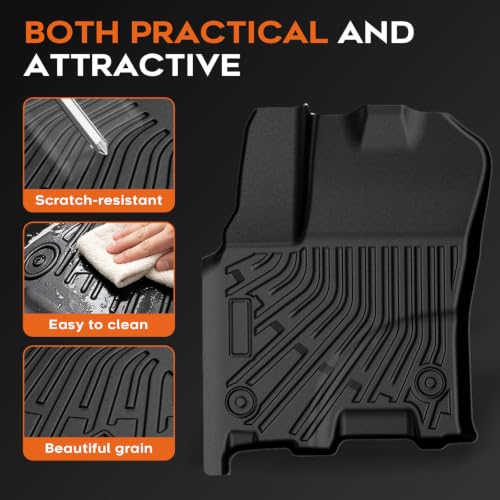 Floor mats for Dodge Ram 1500 Crew Cab 2025