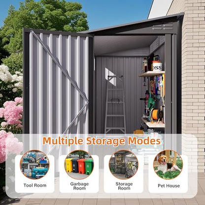 4x9 FT Outdoor Storage Shed