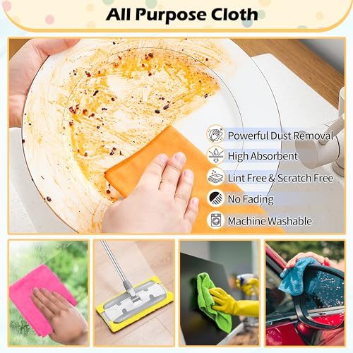 Microfiber Cleaning Cloth (50 Count)