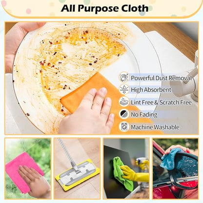 Microfiber Cleaning Cloth (50 Count)