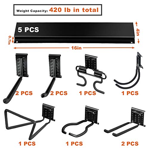 Garage Tool Storage Rack (15 Count)