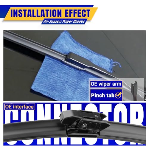 3 Wipers Fits BMW X2 2018