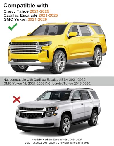 Window Visors Rain Guards for Chevy Tahoe