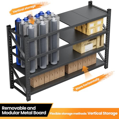 79”W Garage Shelving Heavy Duty