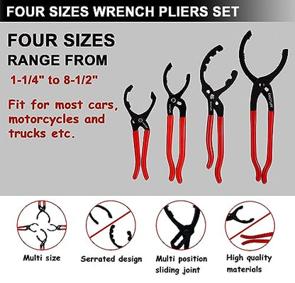 Oil Filter Wrench Set