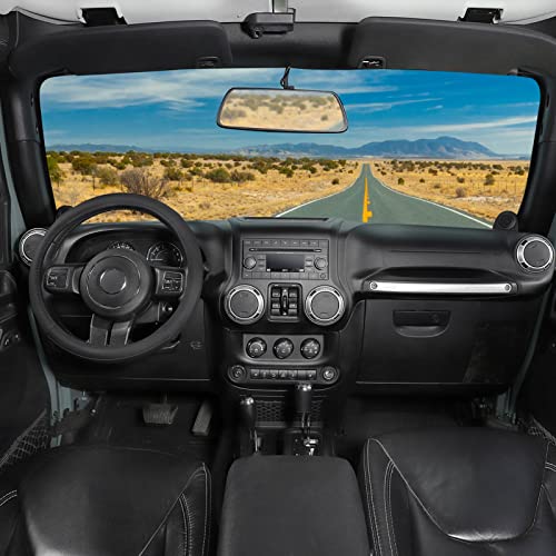 Car Steering Wheel Cover for F150 Tundra Range Rover 15.5"