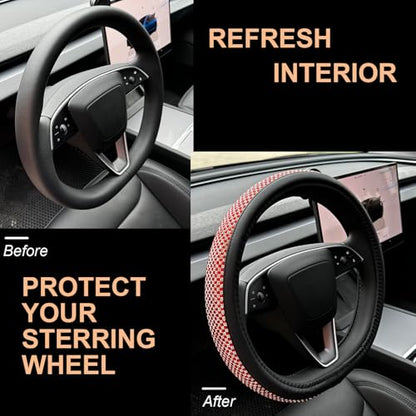 Bling Comfy Steering Wheel Cover for Tesla Model Y