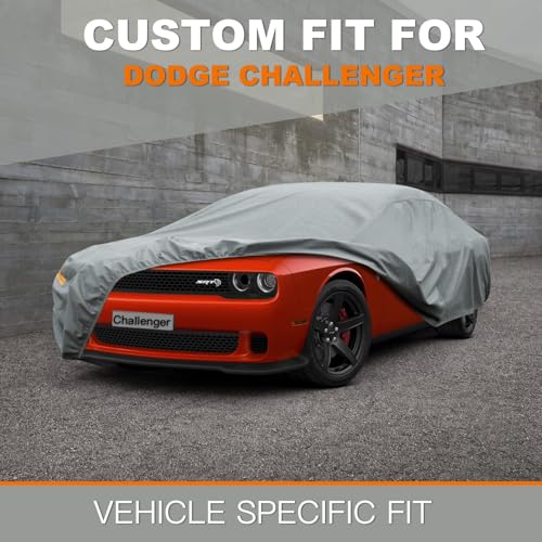 Waterproof Heavy Duty Car Cover Custom Fit Dodge Challenger