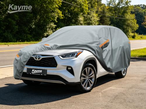 Waterproof Heavy Duty Car Cover Custom Fit Toyota Highlander