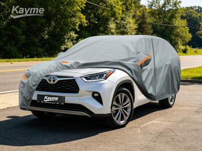 Waterproof Heavy Duty Car Cover Custom Fit Toyota Highlander