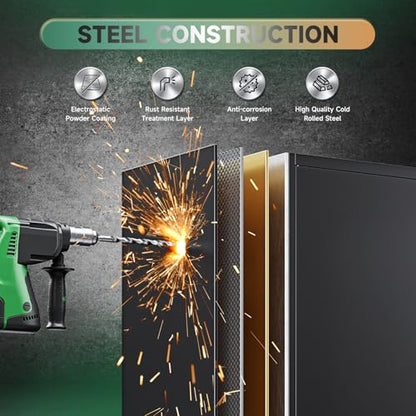 Metal Garage Storage Cabinets with Lock