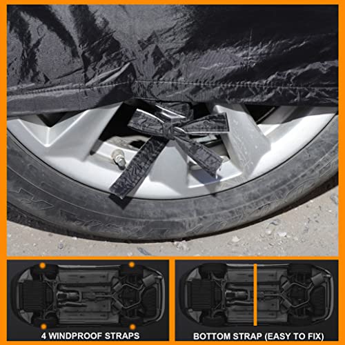 Custom Car Cover Compatible with Maserati Ghibli 2013