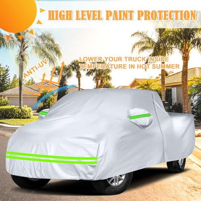 6 Layers Silver Waterproof Car Covers Replace for 2021