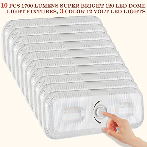 10 Pcs RV Lights Interior 1700LM (10 Count)