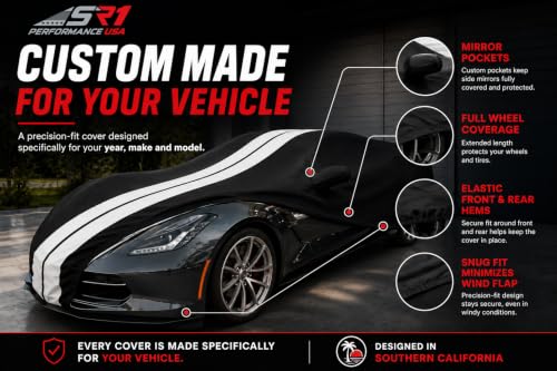 USA C7 Corvette Car Cover Indoor Outdoor
