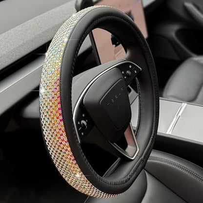 Bling Comfy Steering Wheel Cover for Tesla Model Y