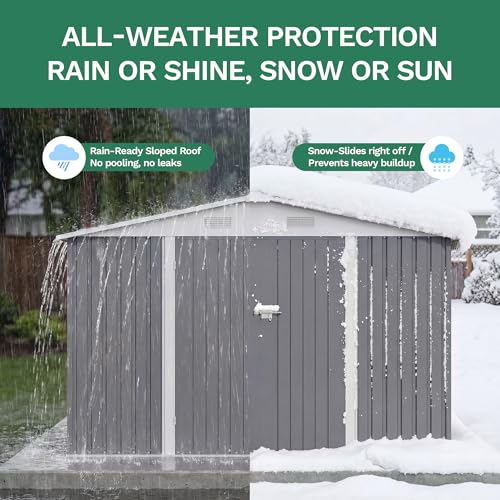 10x12 FT Outdoor Storage Shed