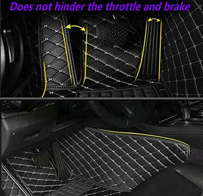 Custom 3D Leather Car Floor Mats Fit for Cars