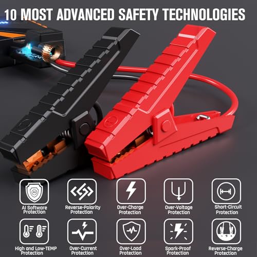 V10 Pro 4500A Jump Starter