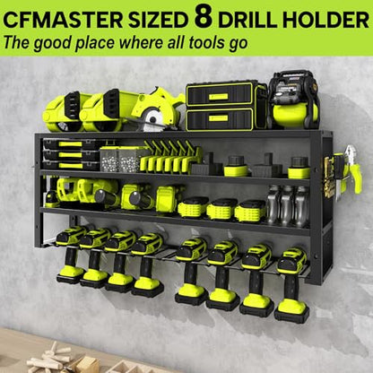 Large Power Tool Organizer Wall Mount