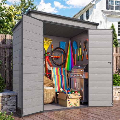 4'x6' Resin Outdoor Storage Shed