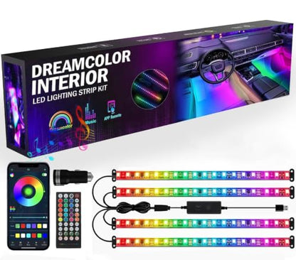 Car Interior LED Lights (4 Count)