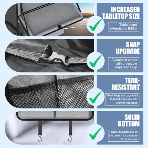 Car Backseat Organizer with Tablet Holder