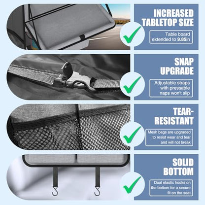 Car Backseat Organizer with Tablet Holder