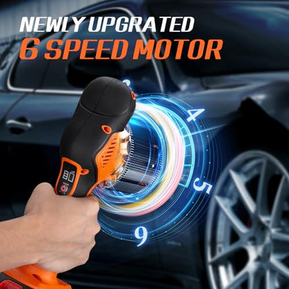 Cordless Car Buffer Polisher w