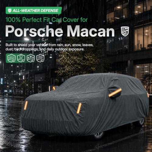 Waterproof Heavy Duty Car Cover Custom Fit Macan