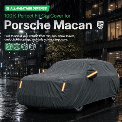 Waterproof Heavy Duty Car Cover Custom Fit Macan