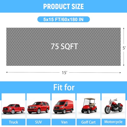 5x15 FT Garage Floor Mat