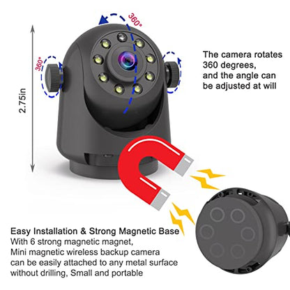 Strong Magnetic Wireless Backup Camera