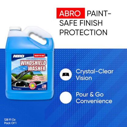Windshield Washer Fluid 1 Gallon (128 Fl Oz)