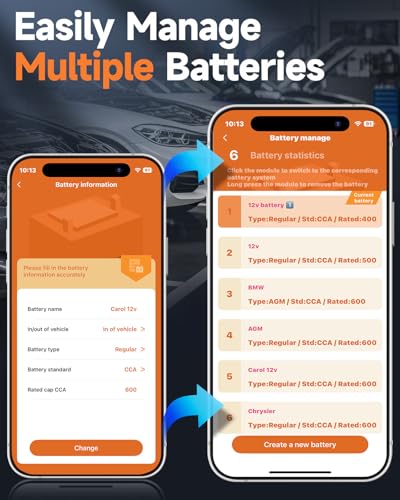 BT60 Bluetooth Battery Tester