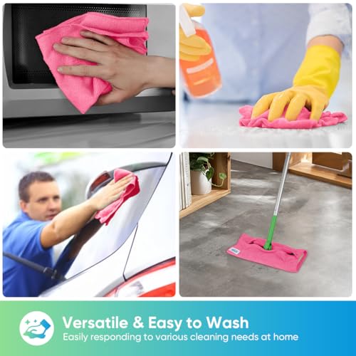 24PK Microfiber Cleaning Cloth (24 Count)
