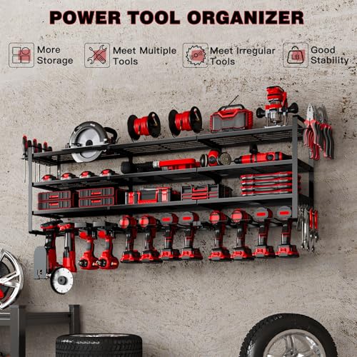 Power Tool Organizer Wall Mount