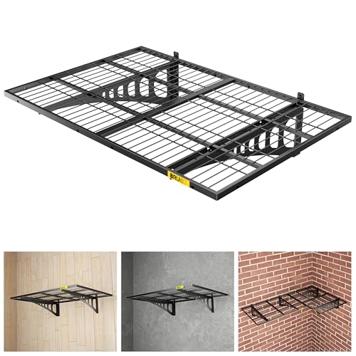 2x3ft Adjustable Rail Wall Garage Storage Shelf