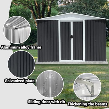 6x8 FT Outdoor Storage Shed