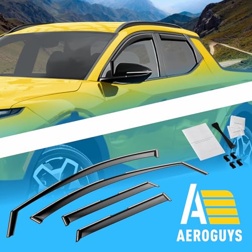 Extra Durable Window Deflectors in (4 Count)