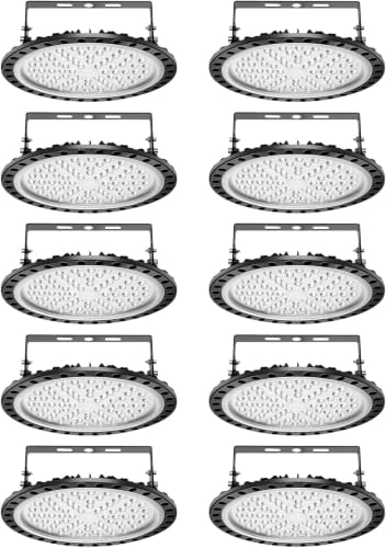 10 Pack 300W UFO LED High Bay Lights