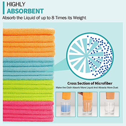 Microfiber Cleaning Cloth (20 Count)