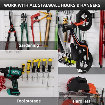 Slat Wall Paneling Garage Wall Organizer
